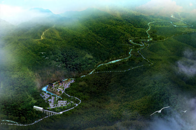 重慶楓木鎮(zhèn)八龍峽谷漂流